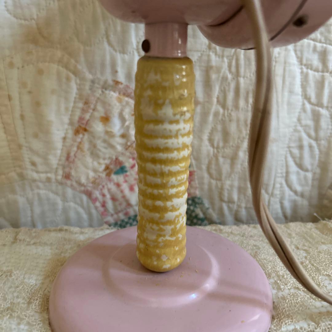 アンティーク　ドライヤー　ピンク