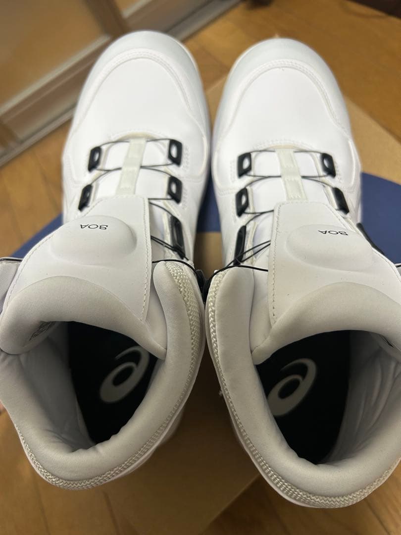 アシックスASICS WINJOB CP304 BOA ホワイト　限定　安全靴
