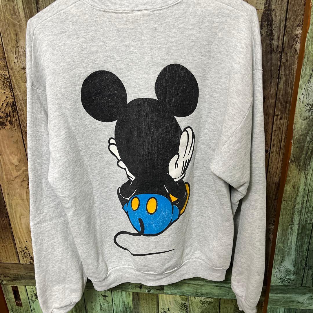 90'sMickey & Co. ミッキーマウス スウェット 着画有り
