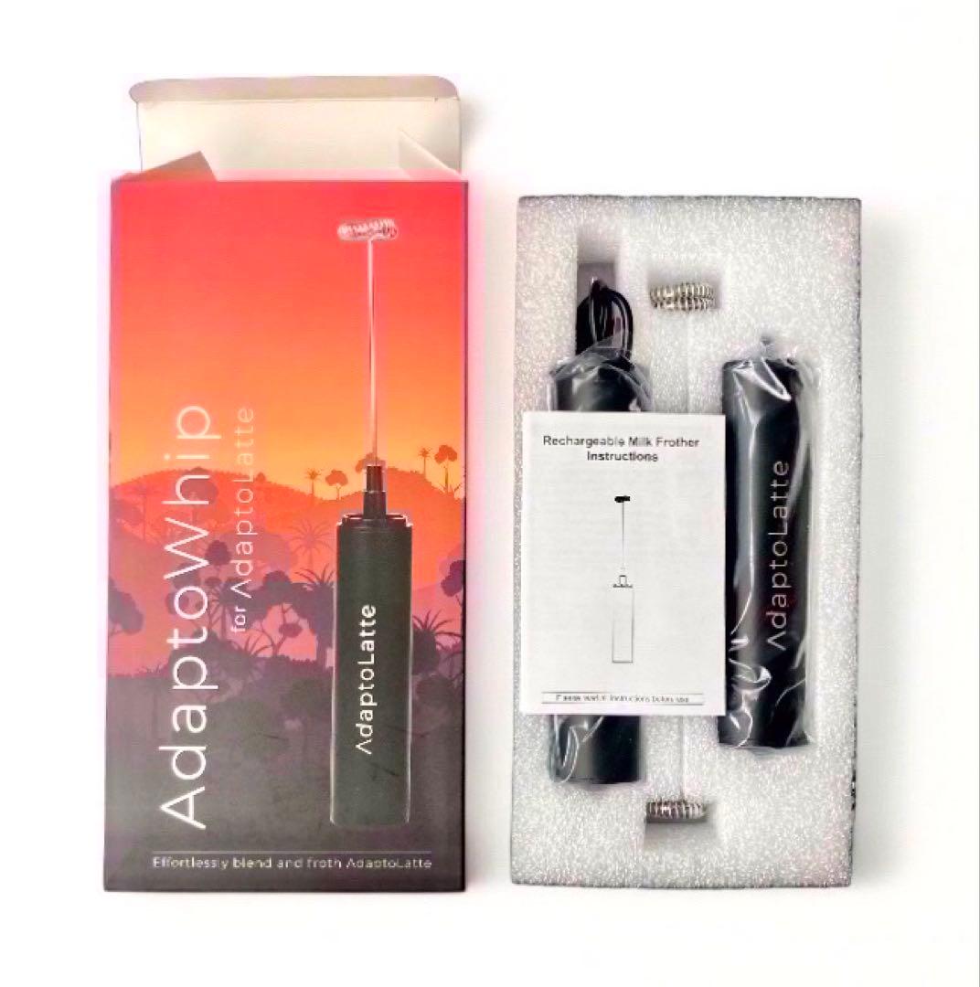 ＼新登場／AdaptoLatte★ アダプトラテ コーヒーブラック＋ホイッパー