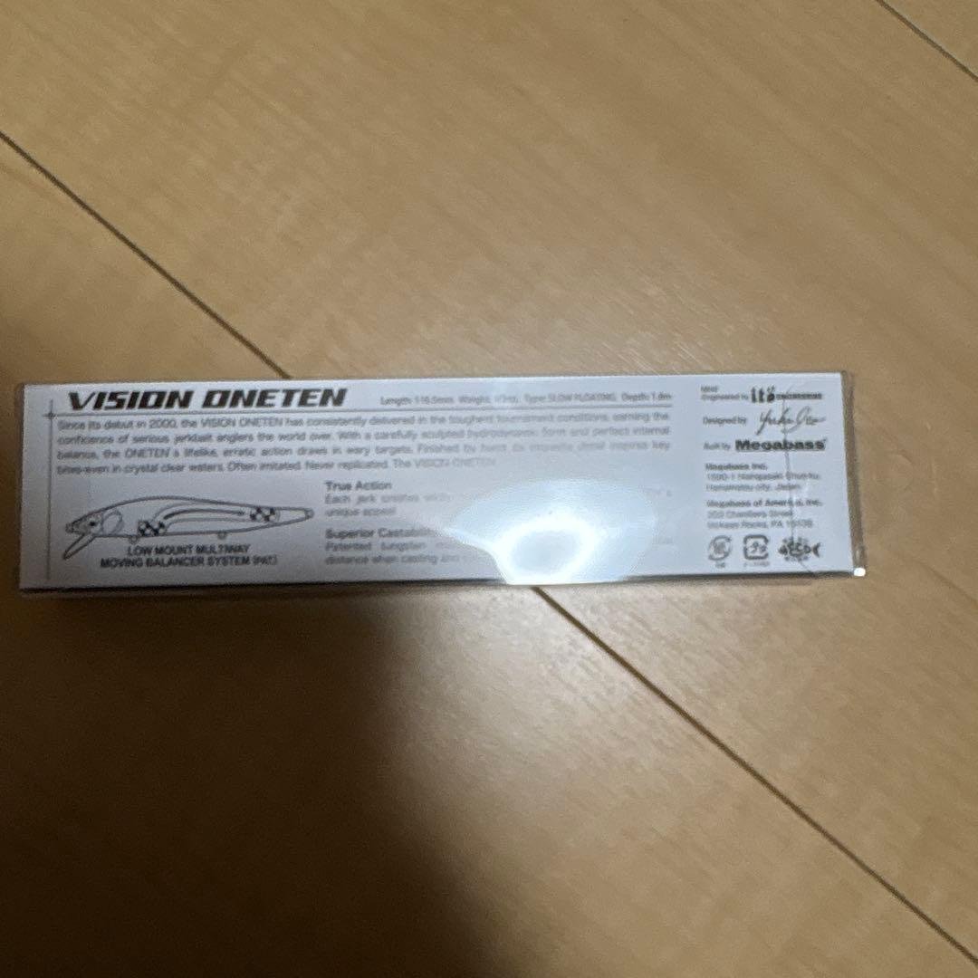 ルアー・フライ Megabass VISION ONETEN RHRL JET BLACK