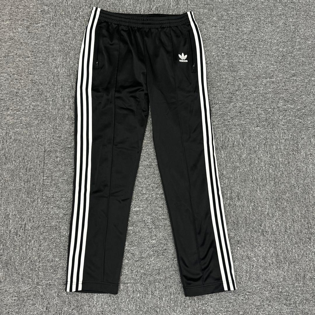 【新品】adidas トラックパンツ 黒 O(XL) BEAMS ストレート