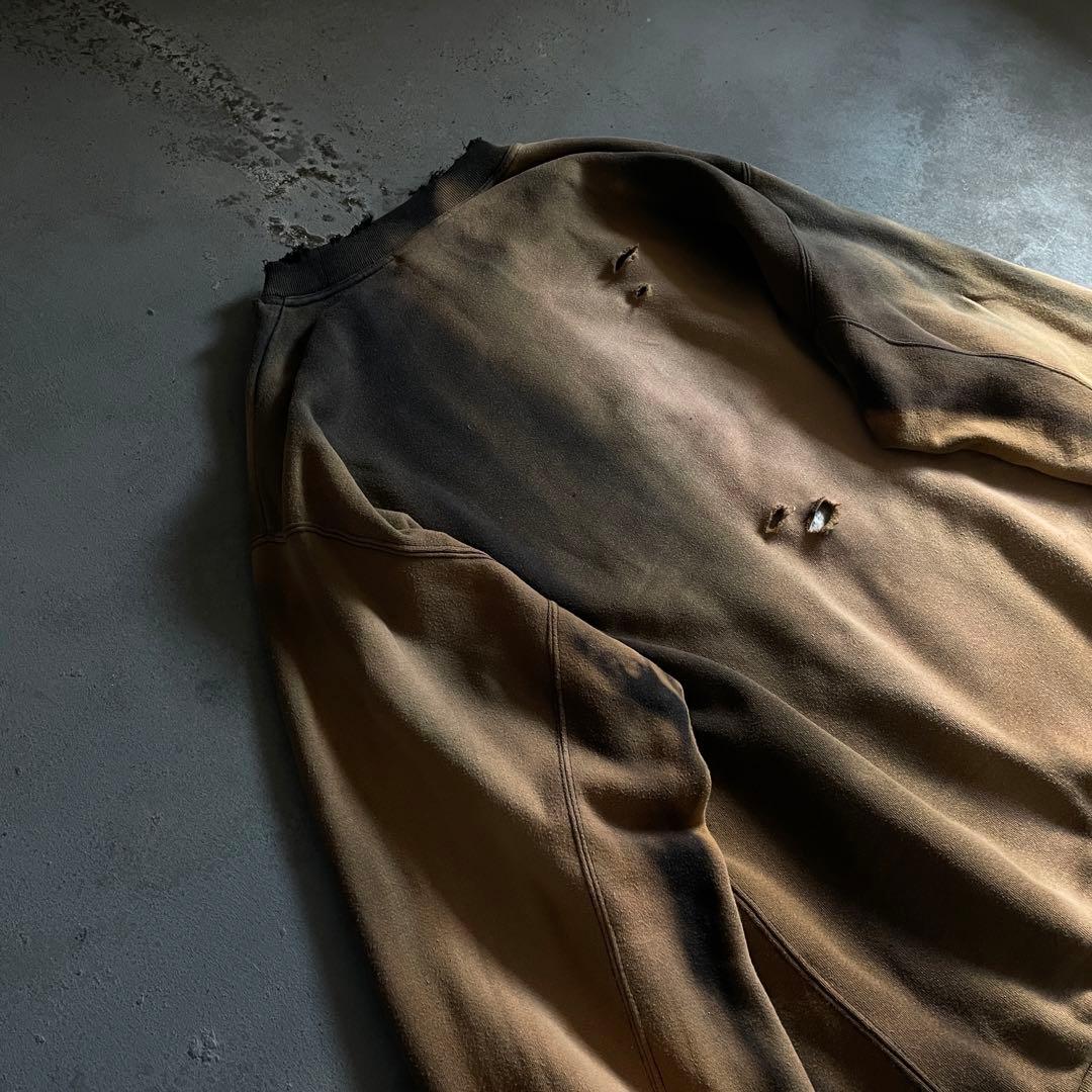 80's“万国旗タグ”adidas“鬼フェード”boro sweat