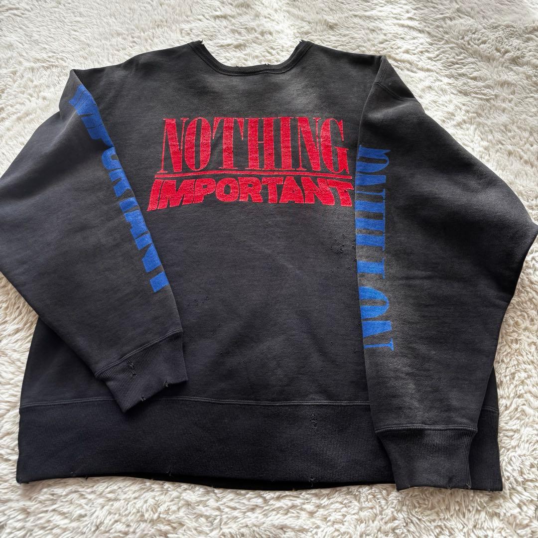 Saint Mxxxxxx 河村康輔　コラボ　スウェット　セントマイケル　極美品