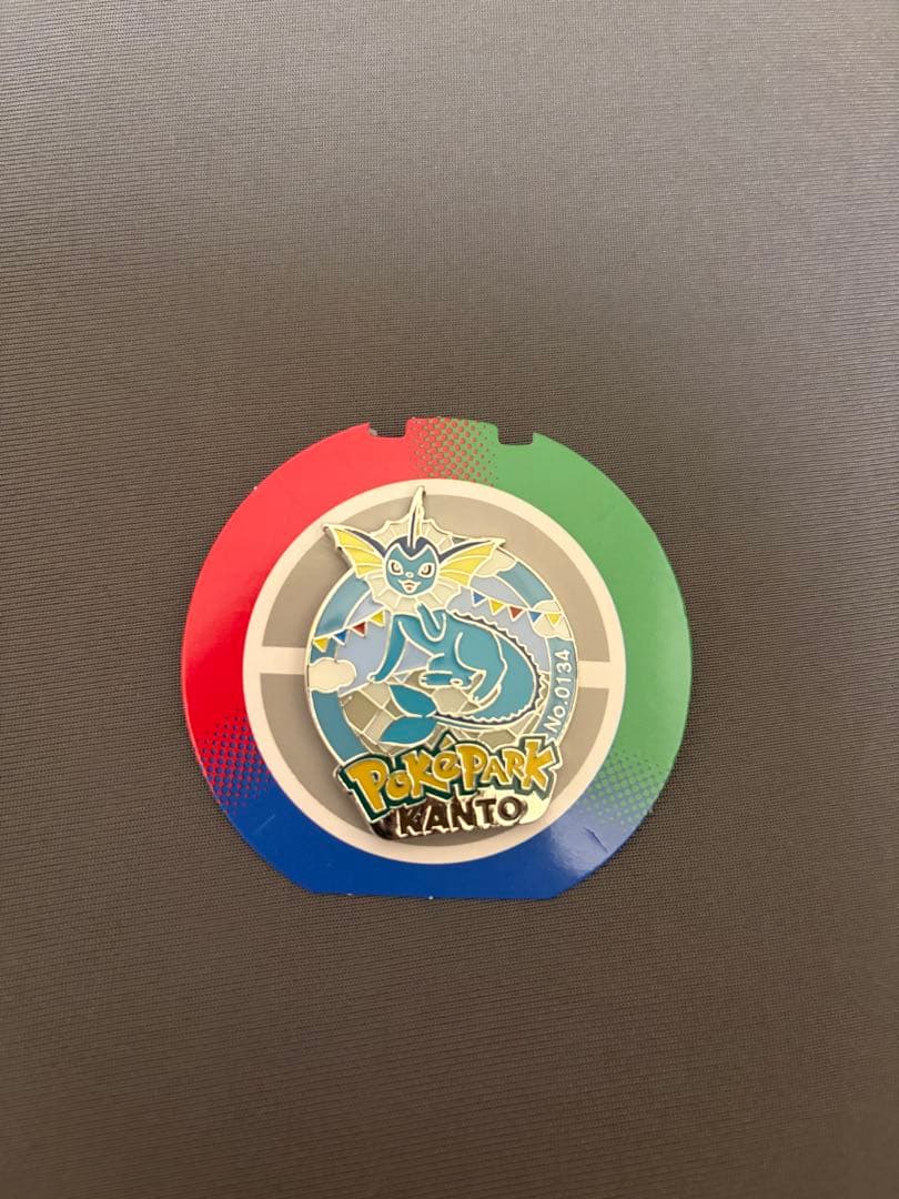 ポケパーク カントー　シャワーズ　イーブイ　ピンズ