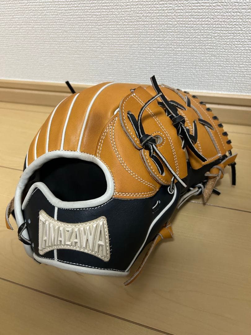 TAMAZAWA 玉澤　大谷　軟式グローブ オレンジ/ブラック