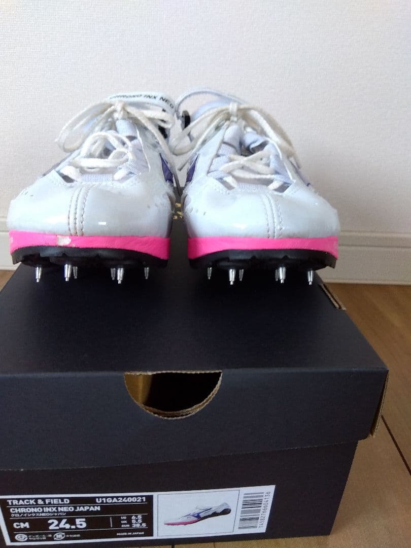 ミズノ クロノインクス ネオ ジャパン 24.5cm