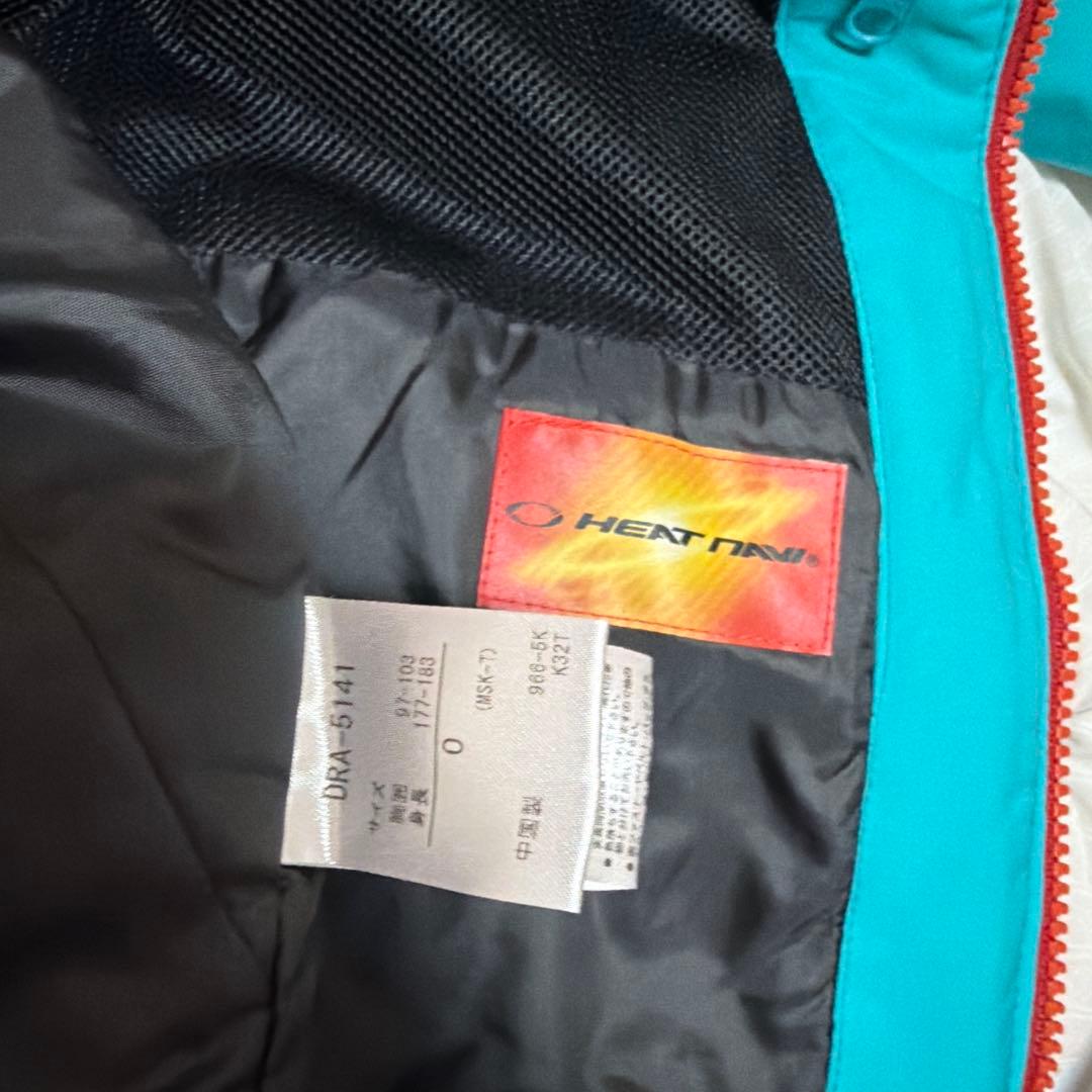 スキーウェア デサント　move sports フード付き