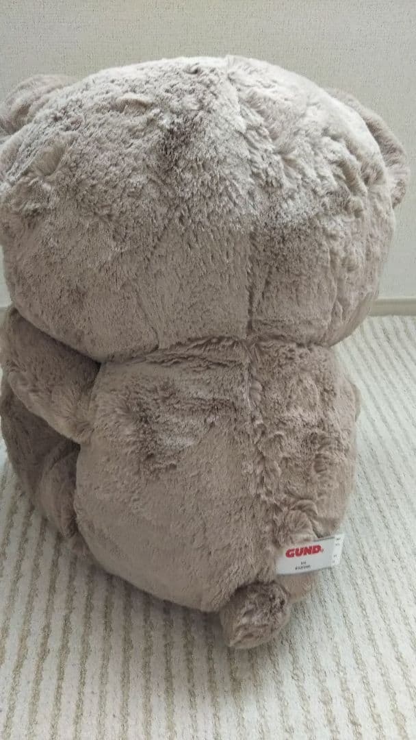 GUND ぬいぐるみ 特大 くま モカ ふわふわ 癒し♪
