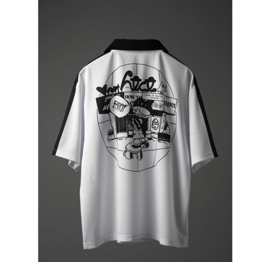 TAKUYA∞の創り方　フットボールTシャツ/ホワイト　Lサイズ