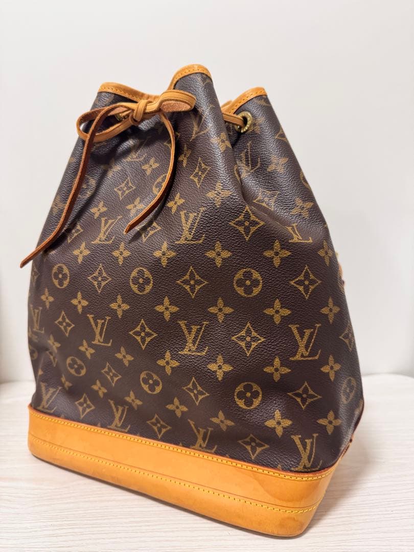 ルイヴィトン モノグラム ノエ 巾着型ショルダーバッグ ヴィンテージ 定番