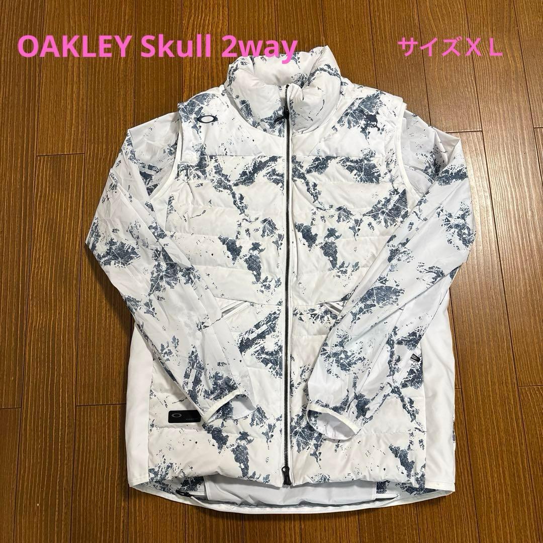 オークリーゴルフ　Skull Transform Down Vest 2WAY