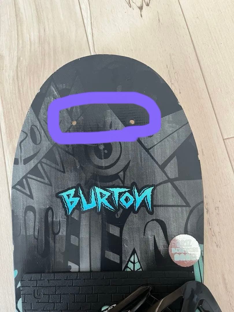 パパ蔵　バートンスノーボード ビンディング2点セット