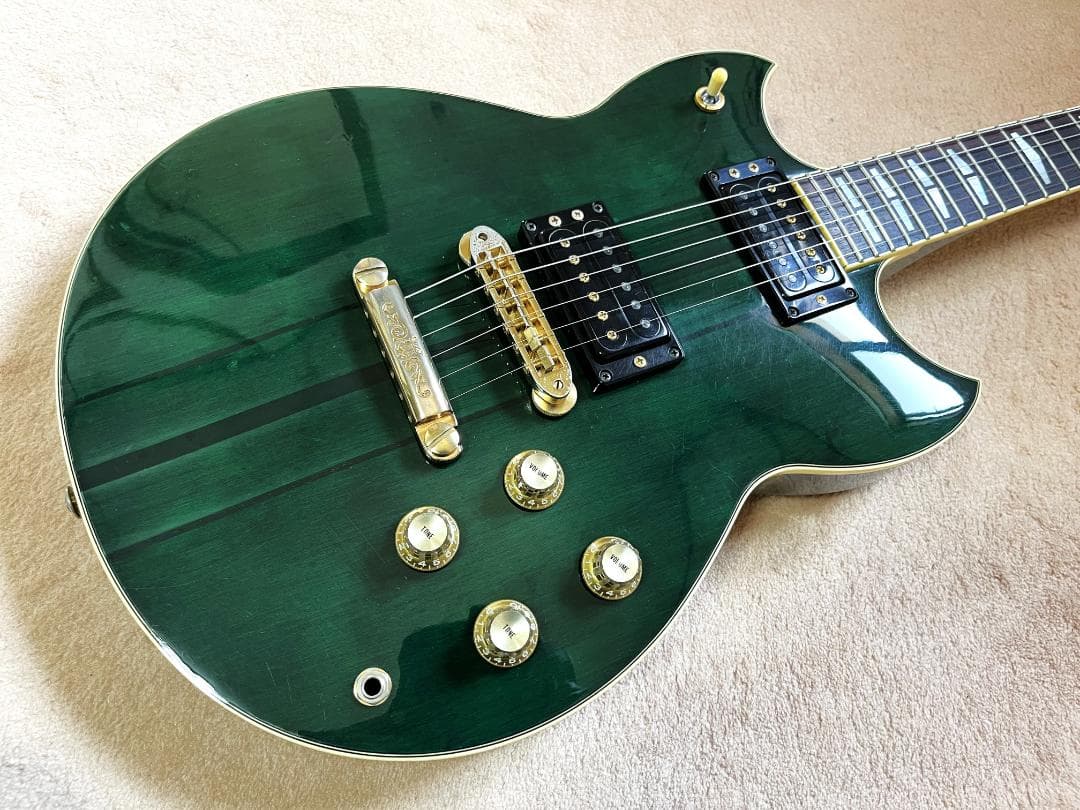 完全調整済 YAMAHA SG1500 ジェイドグリーン 純正ケース付 送料込