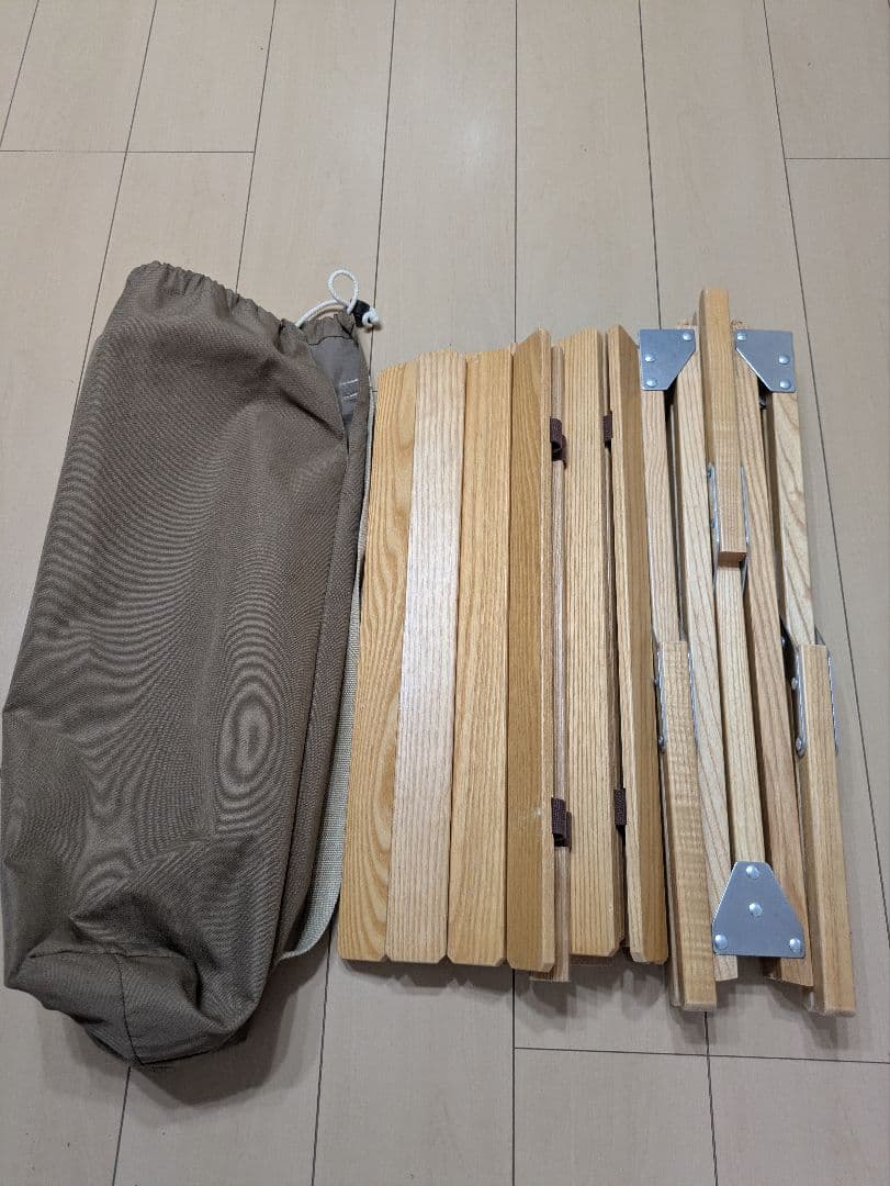 TARAS Boulba ウッドロールテーブル 120×55×43