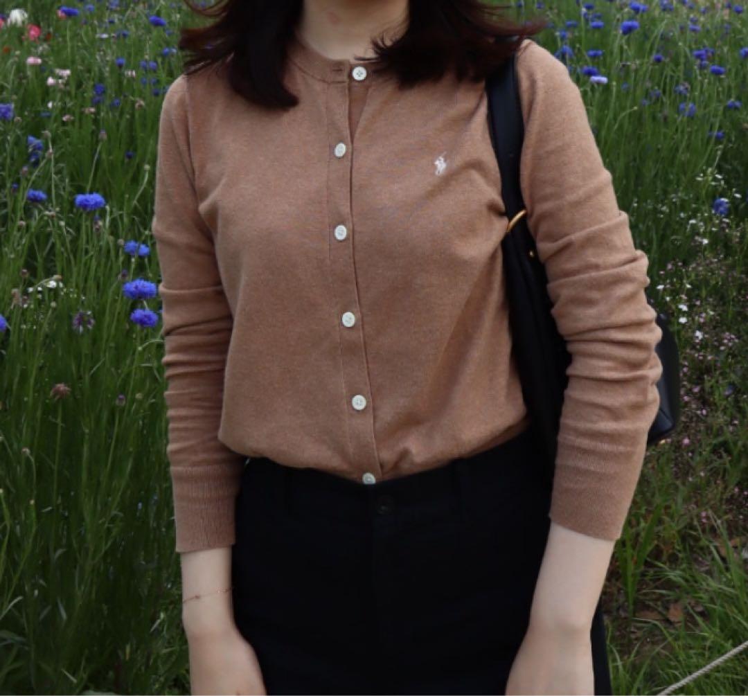 Polo Ralph Lauren ブラウン カーディガン