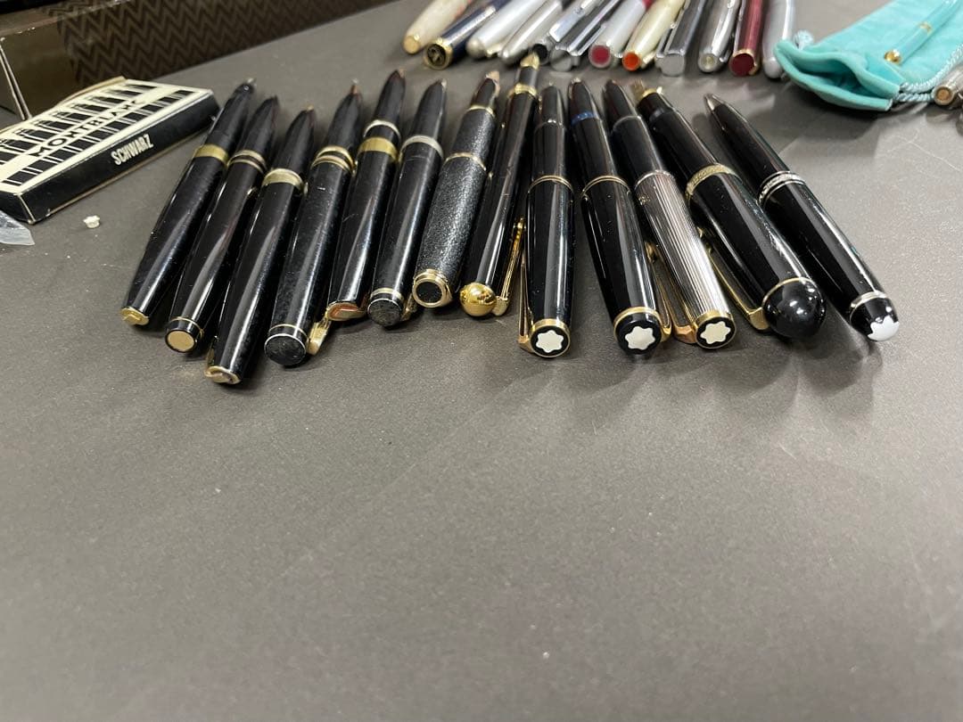 18K 14Kモンブラン ペリカンPLOTO 万年筆 SV925ボールペン 大量