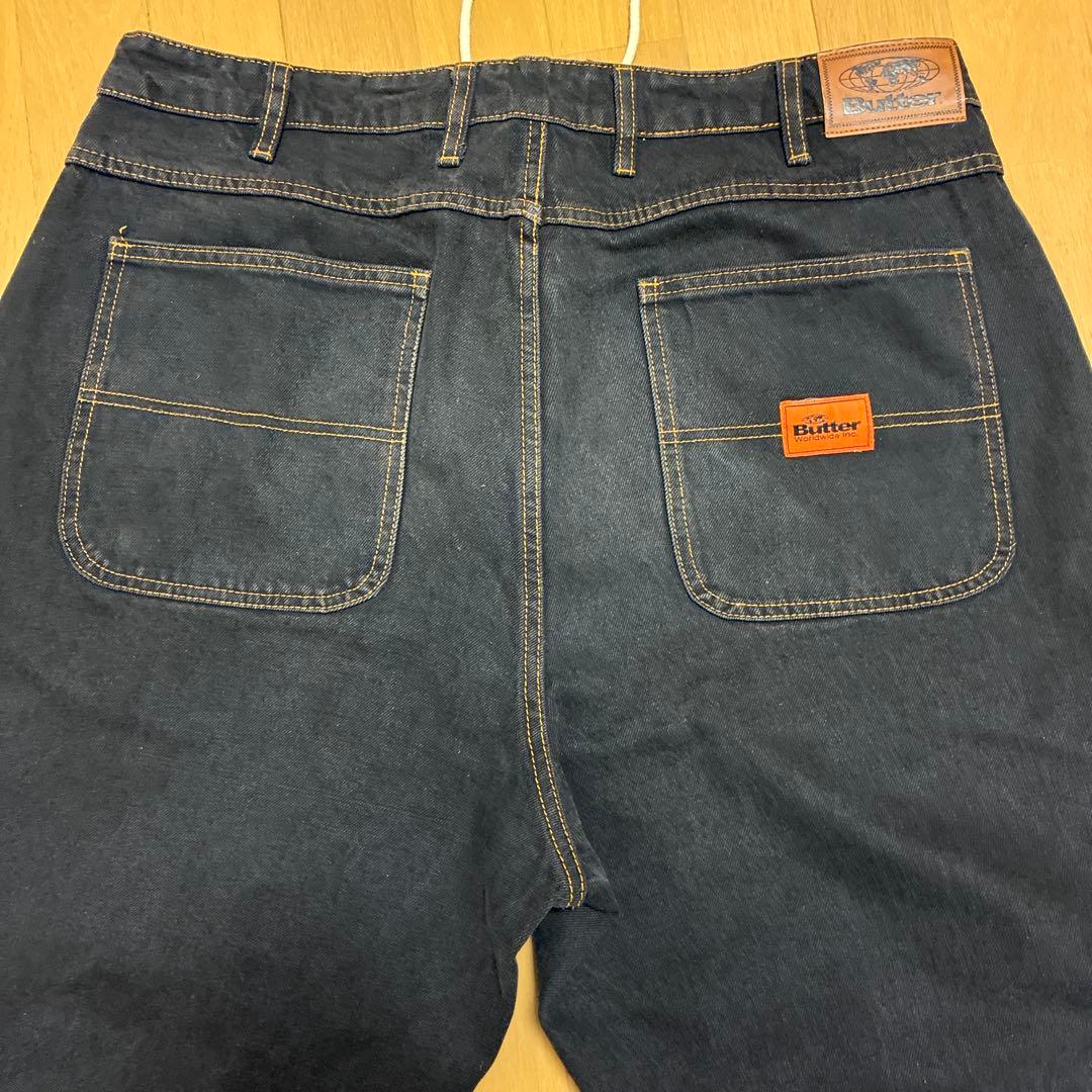 buttergoods　デニム　黒　36/32