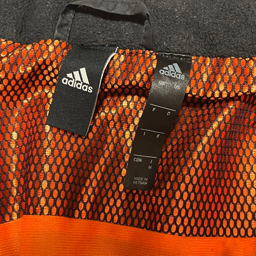 adidas アディダスウインドブレーカーセットアップ　ブラック 黒