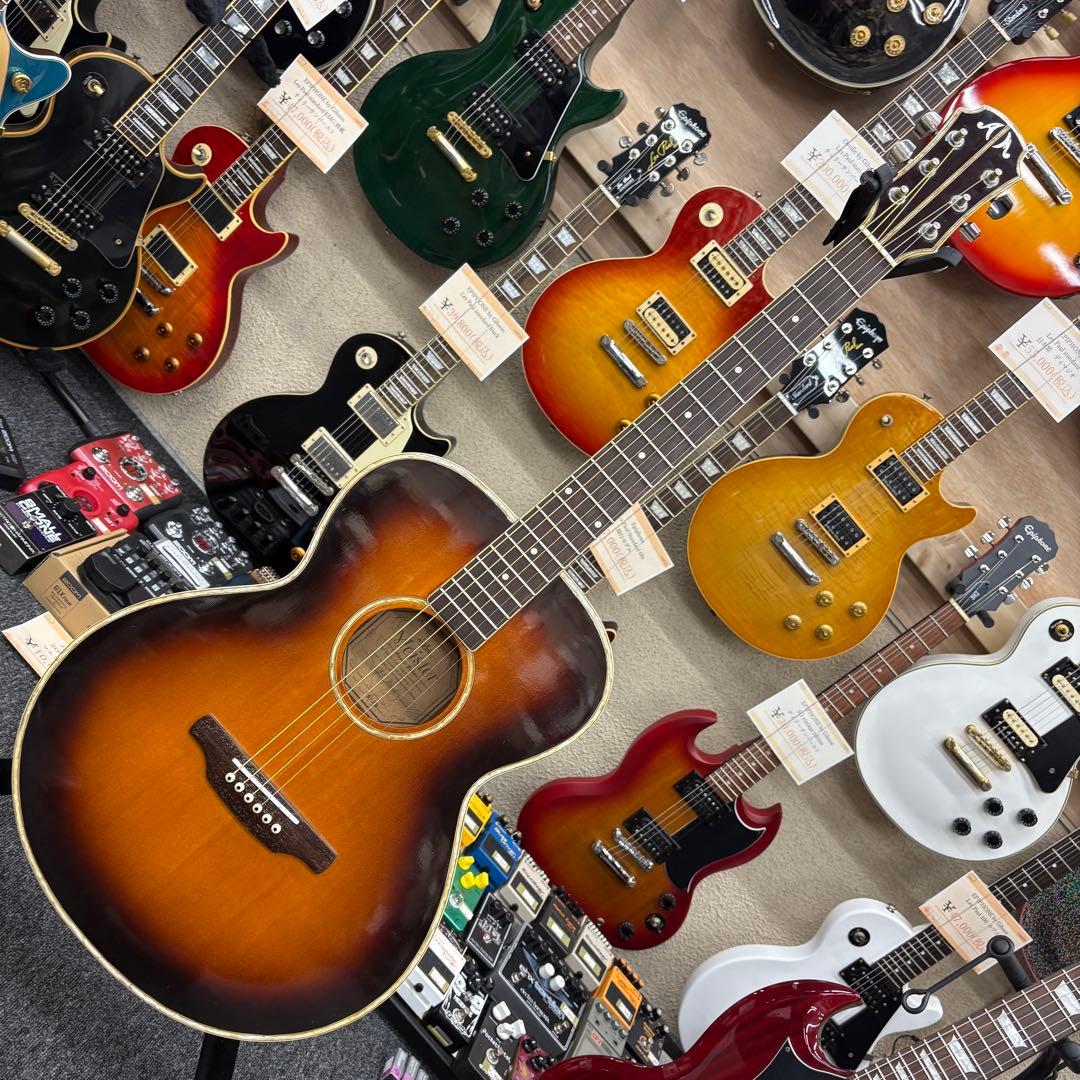 【10939】ARIA Meister AMS-01BS アコースティックギター