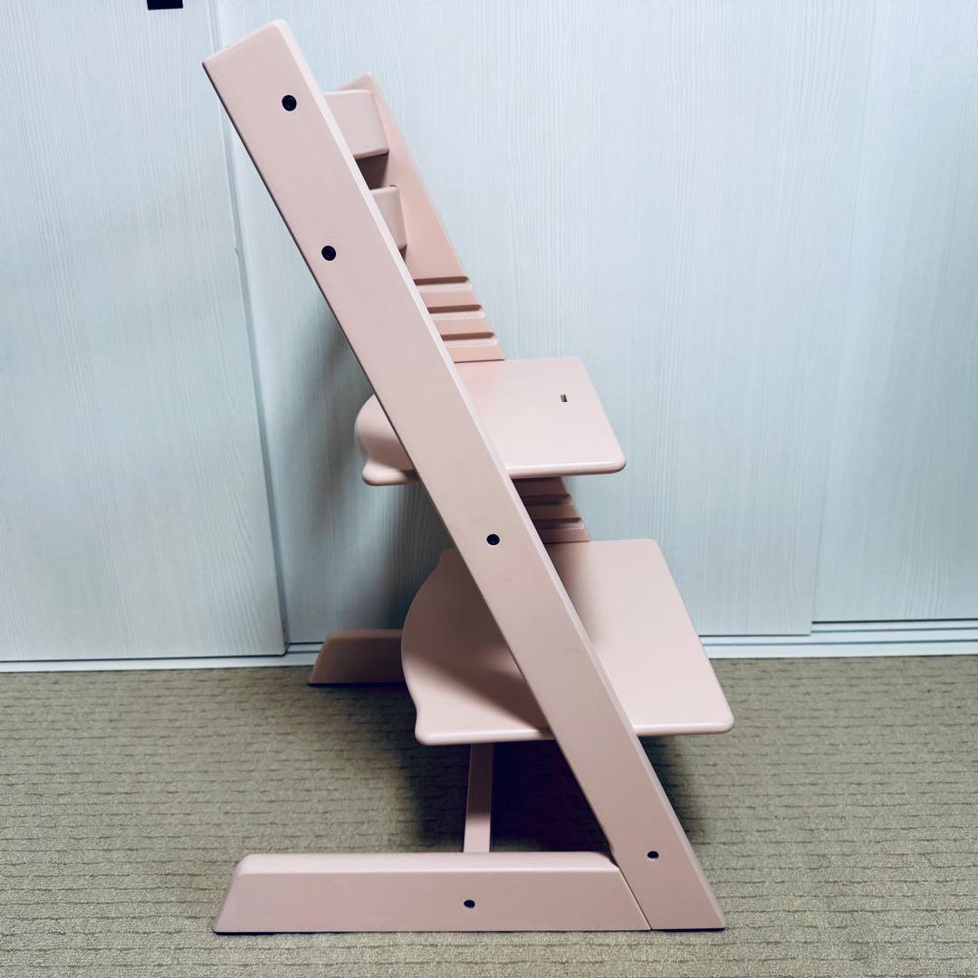 ✨12/16までの限定価格✨ 美品 ストッケ トリップトラップ ピンク S/N6