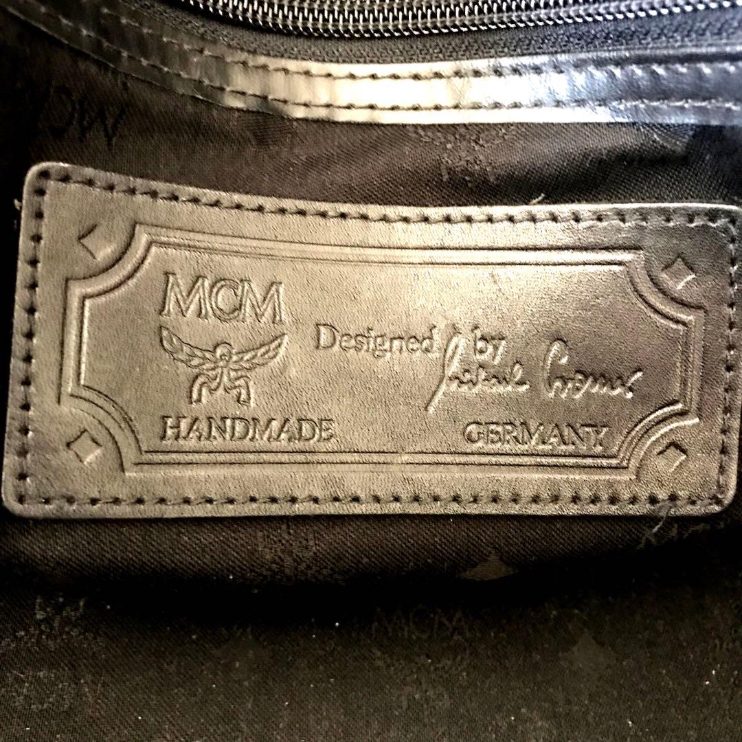 MCM ボストンバッグ サイズ大【正規品　型番Z6305】 カラー：ブラック