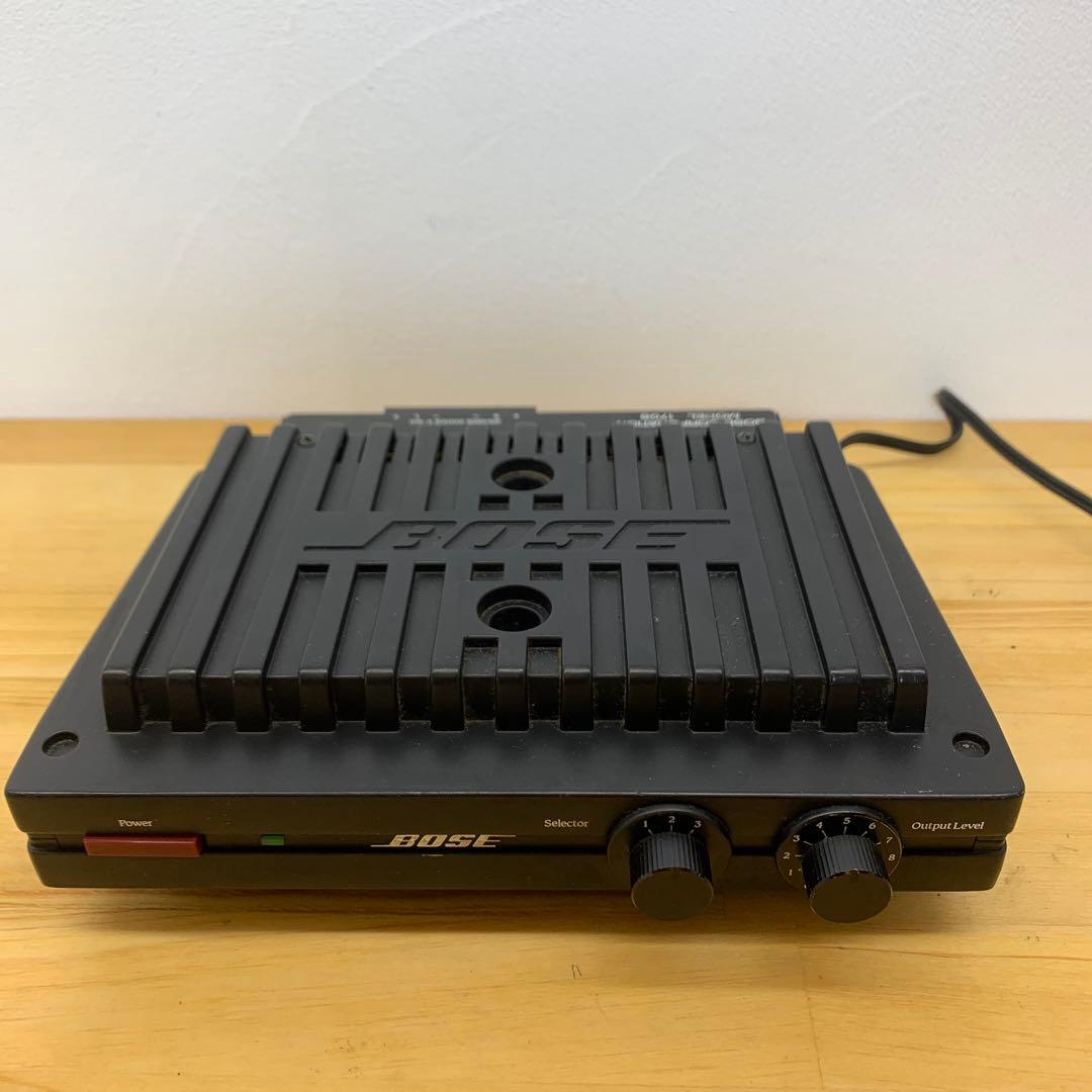 BOSE 1706 ステレオパワーアンプ セレクター付き メンテナンス済　動作品