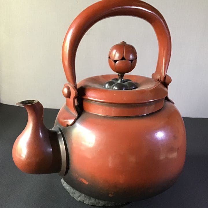 珍品　大型薬缶