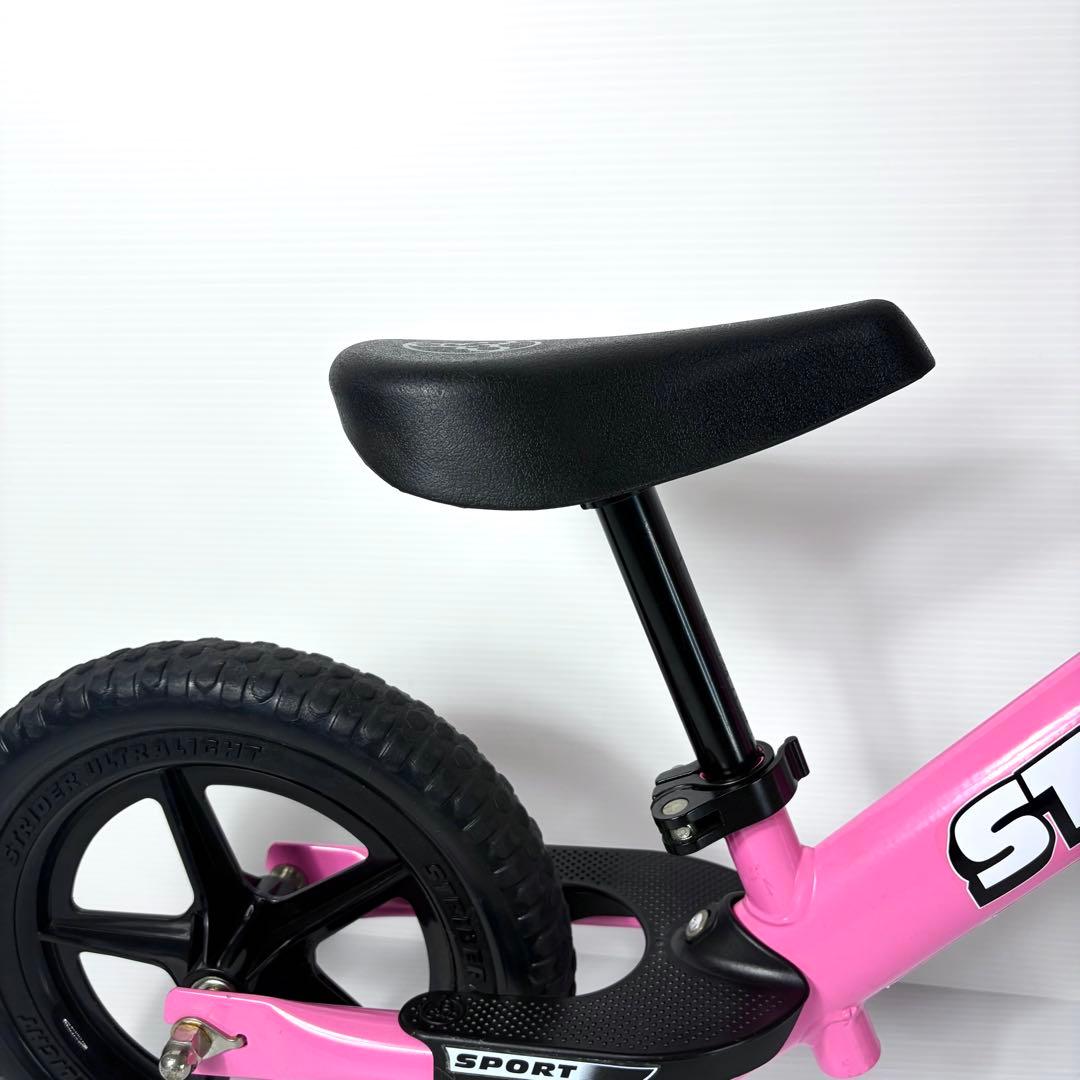 極美品☆STRIDER SPORT バランスバイク ペダル無し ピンク 桃色