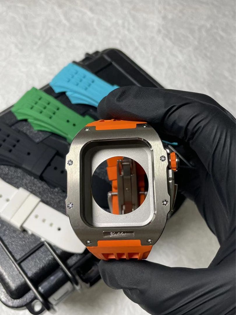Apple Watch Series8 7 6 5 4 SE用バンド カスタム