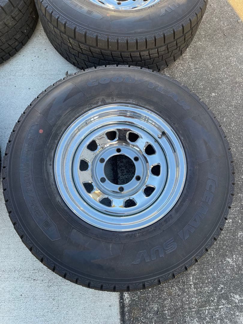 15インチデイトナホイールセンターキャップスタッドレス付