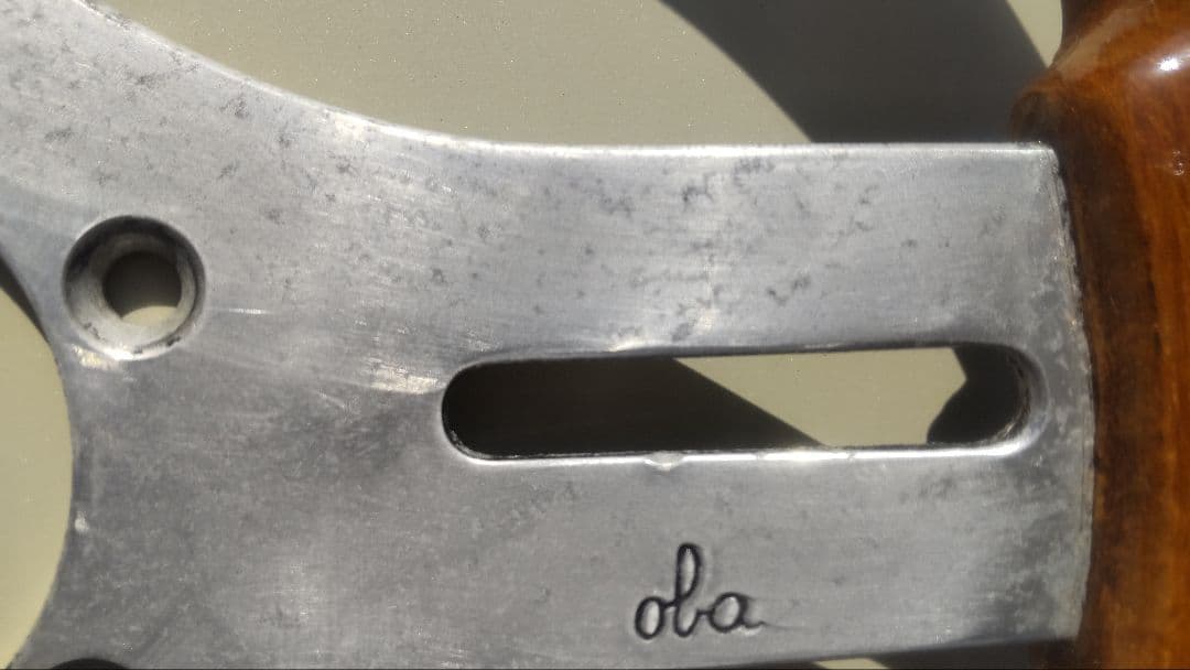 R*.様 当時物 oba オバ ステアリング