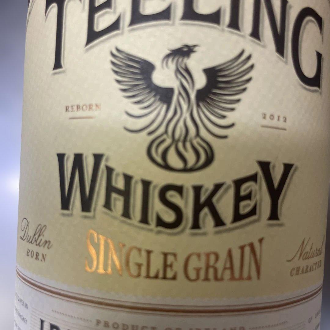 ウイスキー Teeling Single Grain Whiskey 46% 1L rear