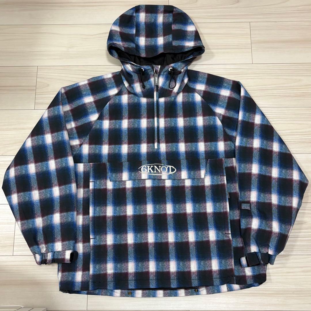 6KNOT シックスノット CHECK スノーボード ウェア ジャケット