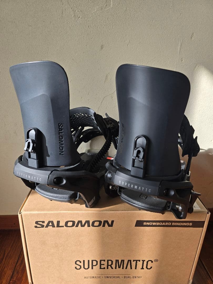 SALOMON SUPERMATIC スノーボードビンディング