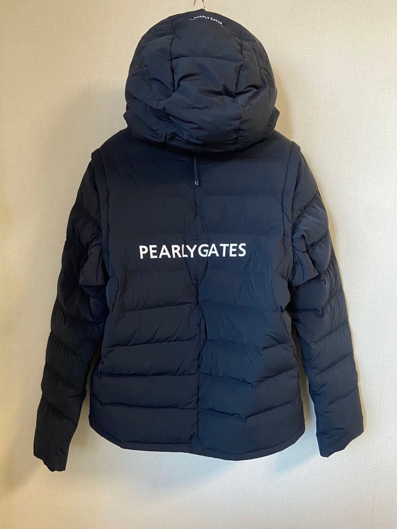 c*4様 新品同様PEARLY GATES Nyストレッチタフタ3wayダウンジ