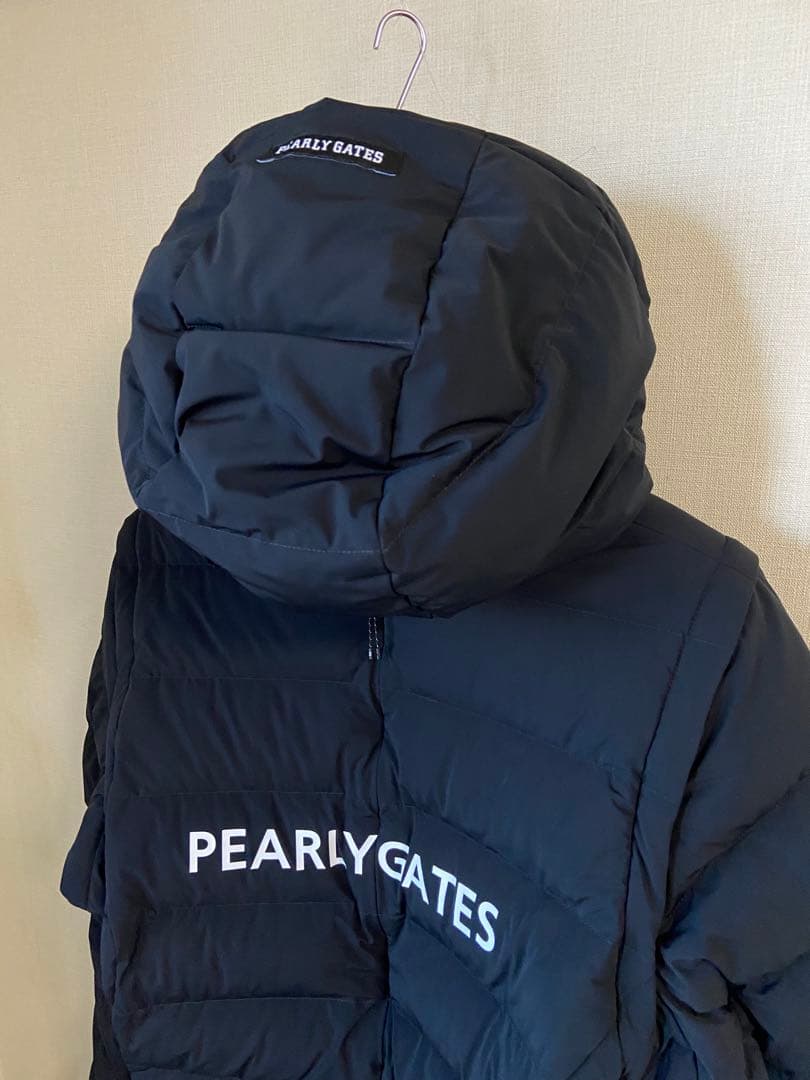 c*4様 新品同様PEARLY GATES Nyストレッチタフタ3wayダウンジ