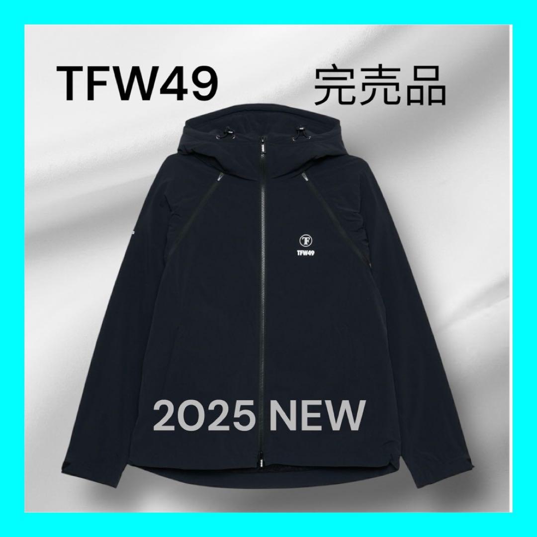 新品タグ付き⭐️TFW49⭐️2way 裏ボア⭐️ナイロンジャケット⭐️ブラック