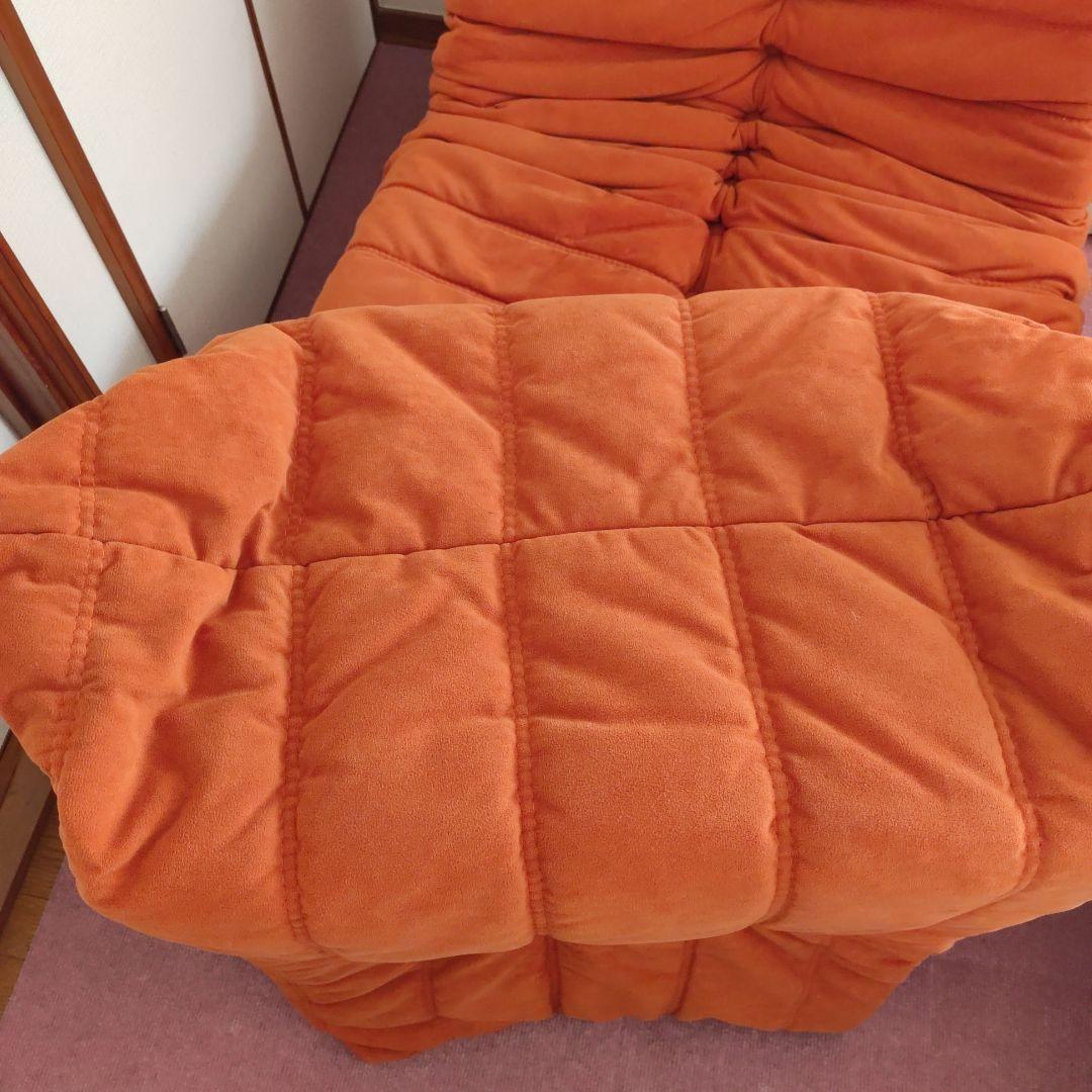 リーンロゼ トーゴ togo ソファ リプロダクト オットマン付き 1人掛け