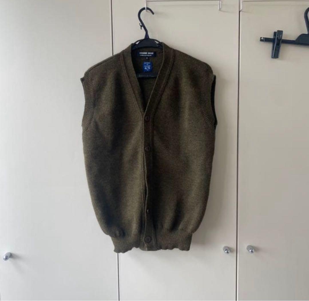 comme des garcons homme duexニットベスト