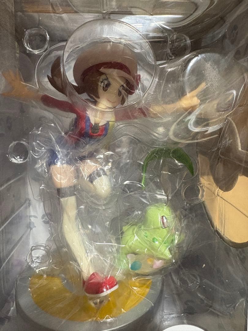 ポケモン　コトネwithチコリータ フィギュア