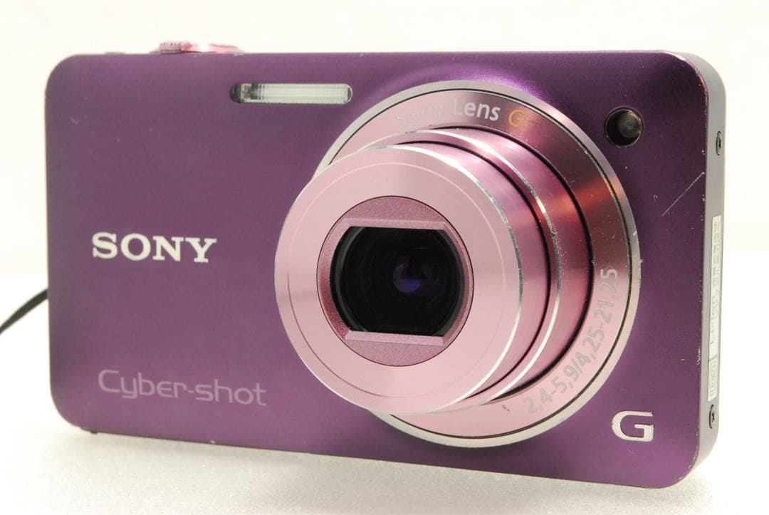 サン_SONY DSC-WX5 ❤️スマホ転送 動作確認済 パープル
