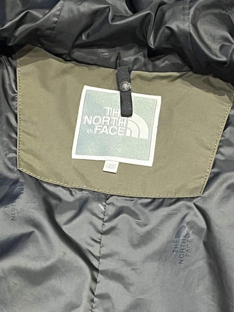 ノースフェイス　モッズコート　レディースL ライナー付　ダウン　モンベル