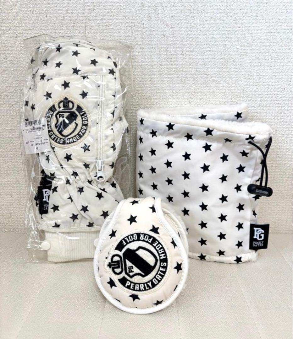 PEARLY GATES ゴルフアクセサリーセット S ミトングローブ