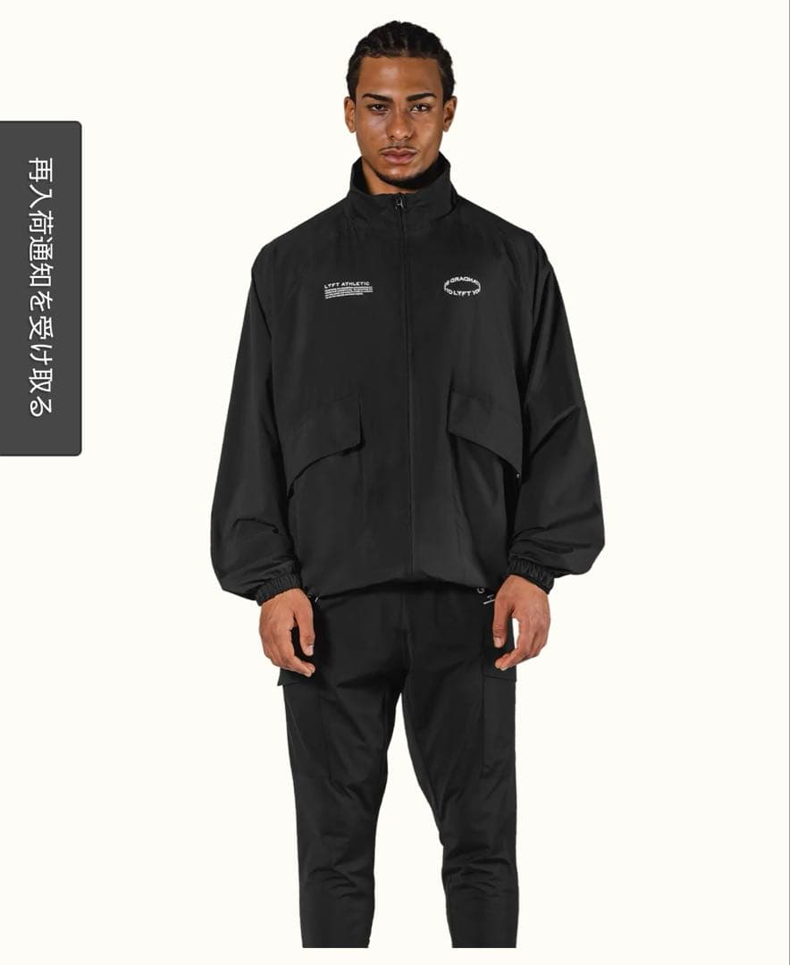 LYFT ナイロンジャケット ブラック