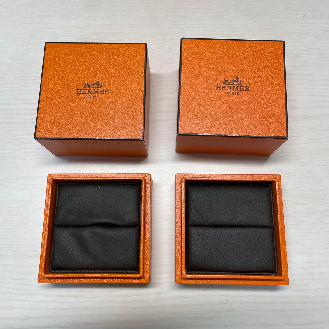 HERMES  エルメス　指輪　箱　BOX ペア