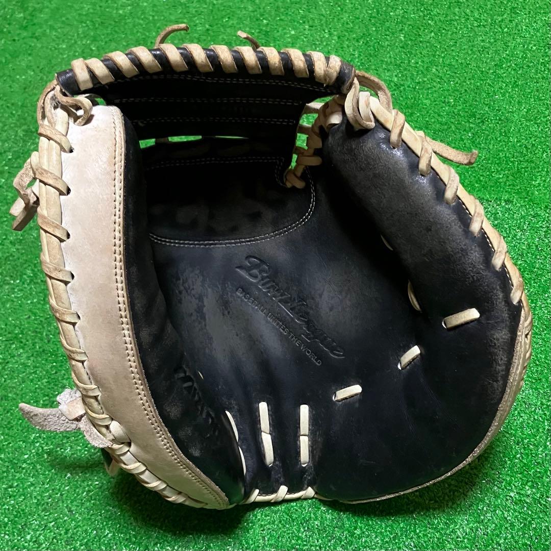 一般軟式野球用 キャッチャーミット ミズノ ビューリーグ 捕手 大人用 黒