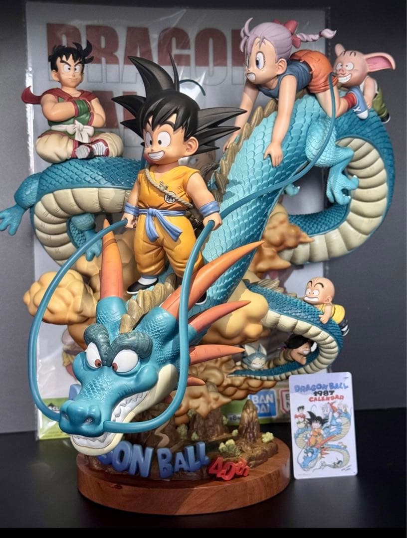 ドラゴンボール 孫悟空 神龍 ブルマ フィギュア ガレージキット