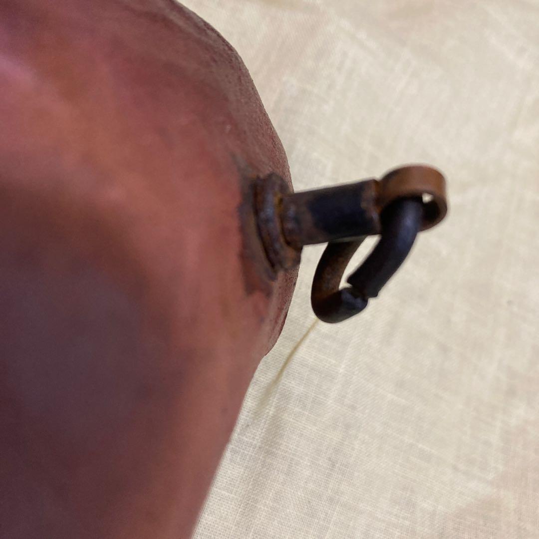 【共箱付】一壺作 黄瀬戸 虎魚（おこぜ） 掛役 置物 陶器 骨董品