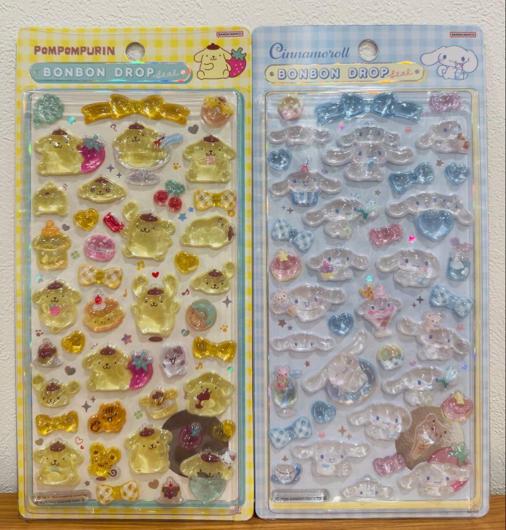 ボンボンドロップシール サンリオ 正規品 8種セット